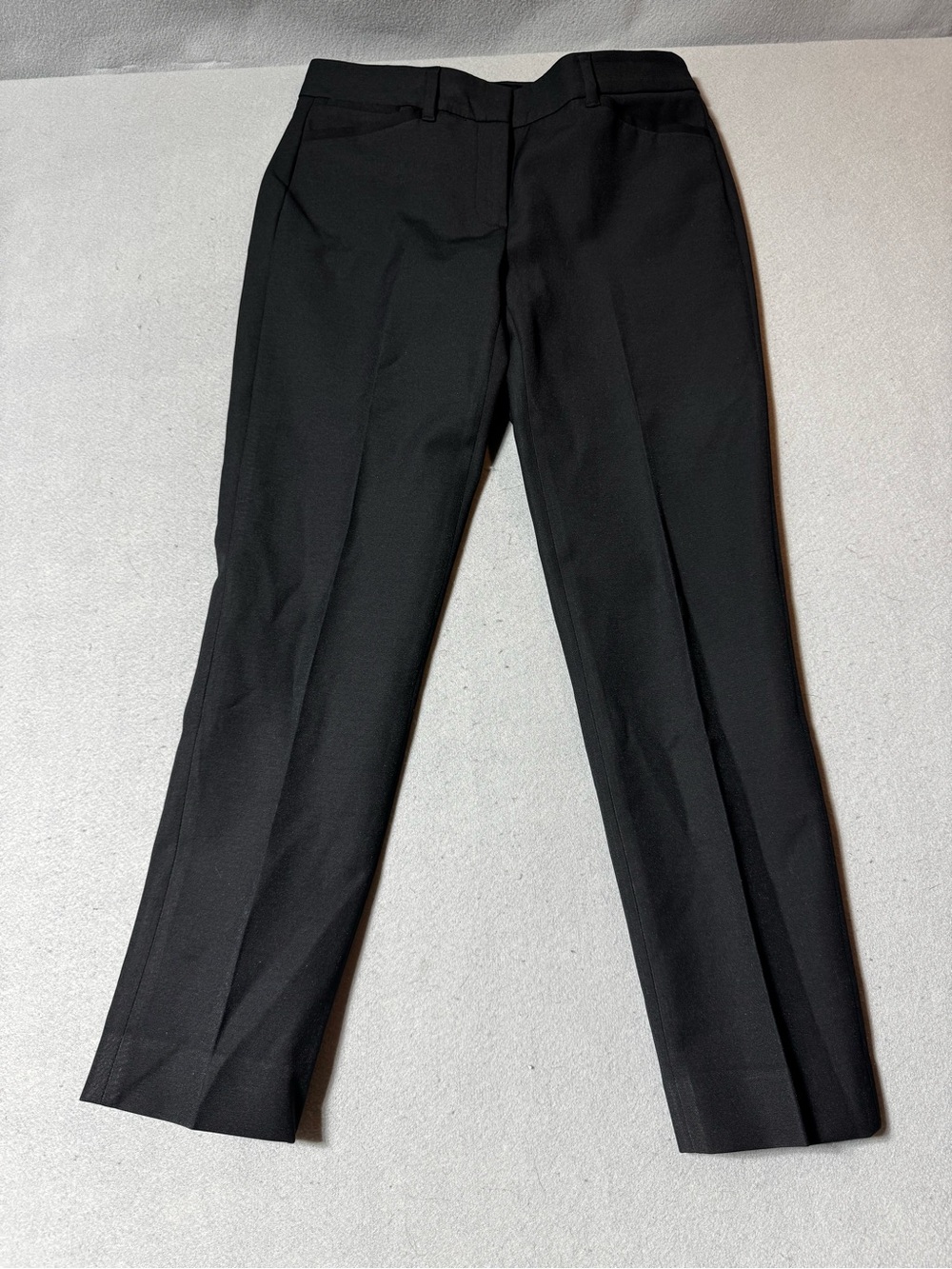 NWOT White House Black Market Black Straight-Leg Dress Pants